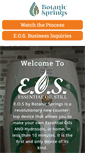 Mobile Screenshot of botanicsprings.com